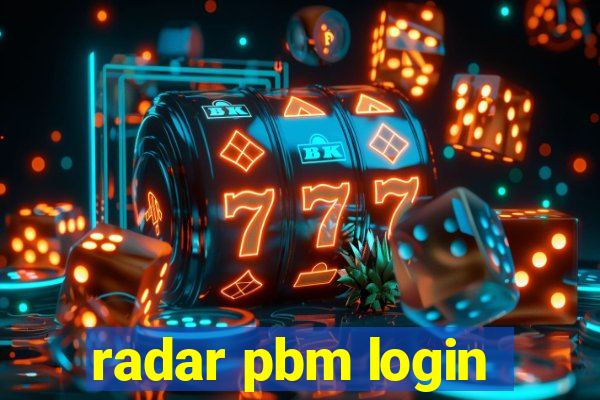 radar pbm login