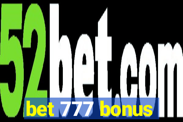 bet 777 bonus