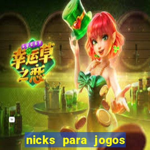 nicks para jogos de tiro