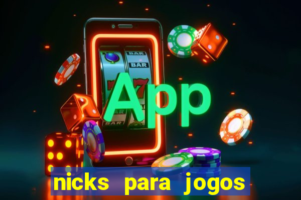 nicks para jogos de tiro