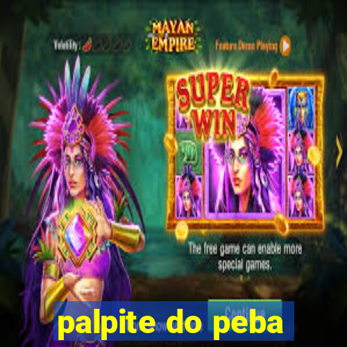 palpite do peba