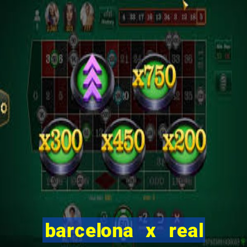 barcelona x real madrid ao vivo futemax