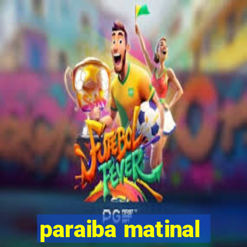 paraiba matinal