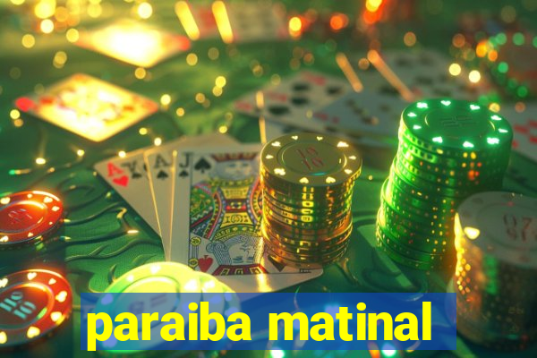 paraiba matinal