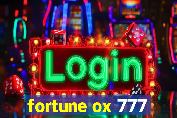 fortune ox 777