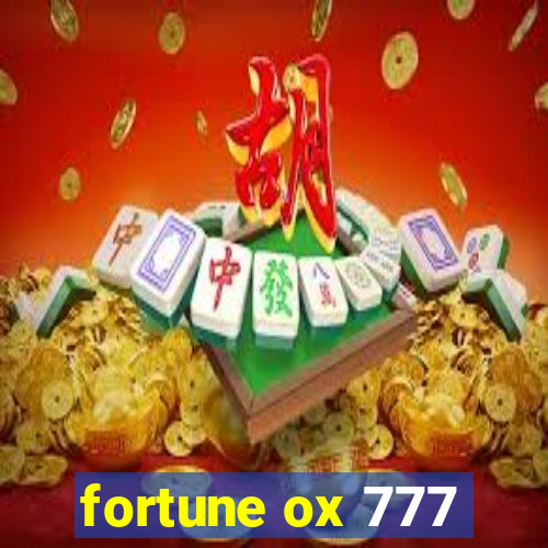 fortune ox 777