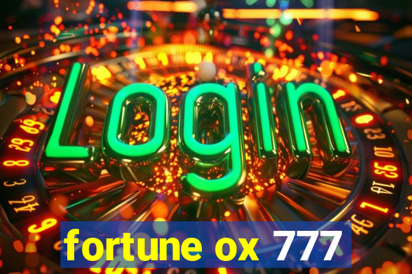 fortune ox 777