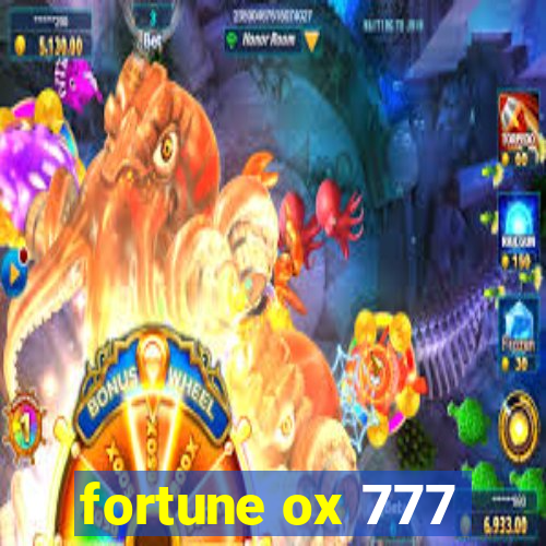 fortune ox 777