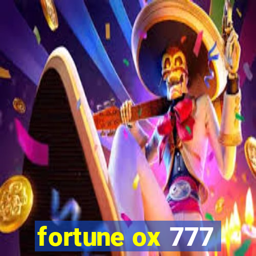 fortune ox 777