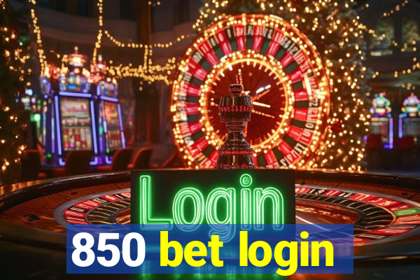 850 bet login