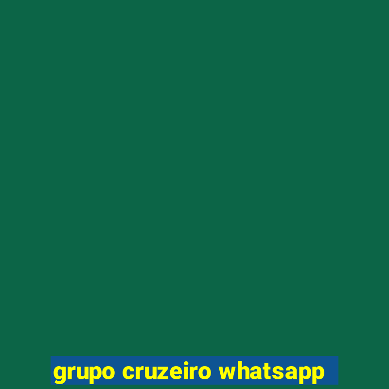 grupo cruzeiro whatsapp