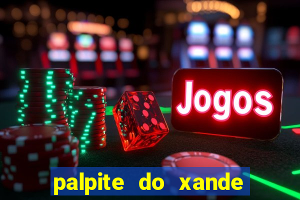 palpite do xande para hoje