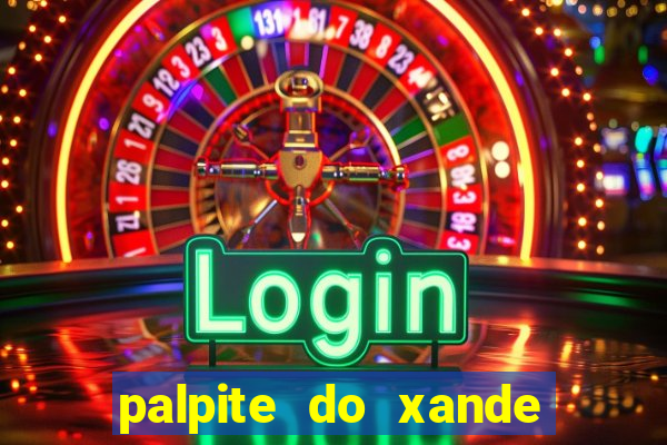 palpite do xande para hoje