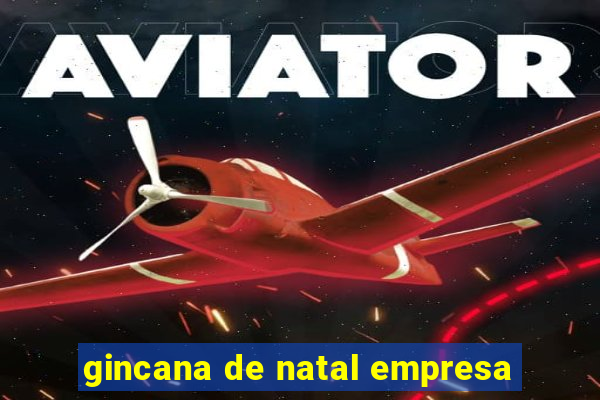 gincana de natal empresa