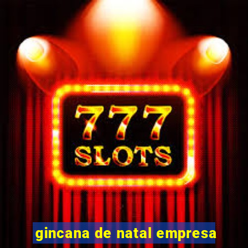 gincana de natal empresa