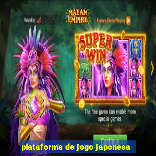 plataforma de jogo japonesa