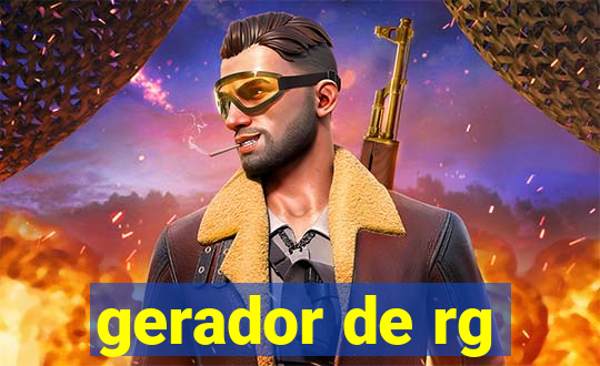 gerador de rg