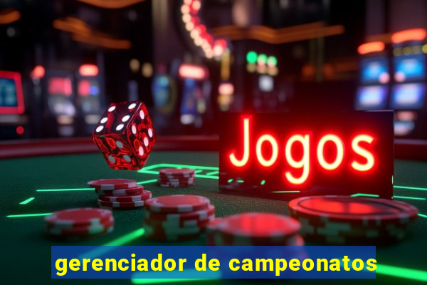 gerenciador de campeonatos