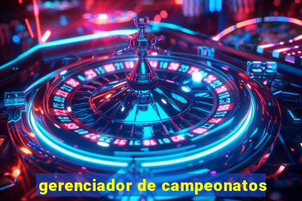 gerenciador de campeonatos