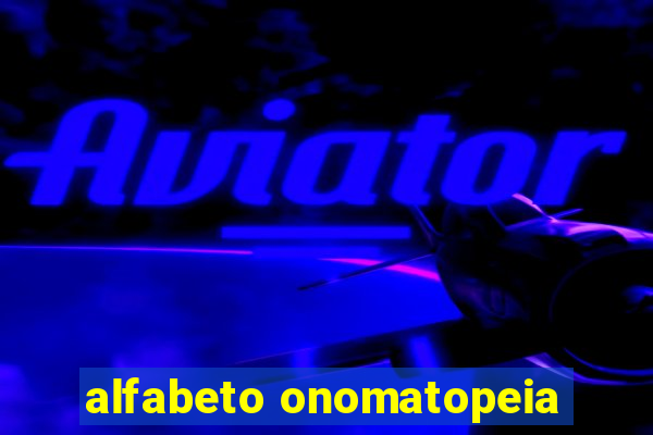 alfabeto onomatopeia