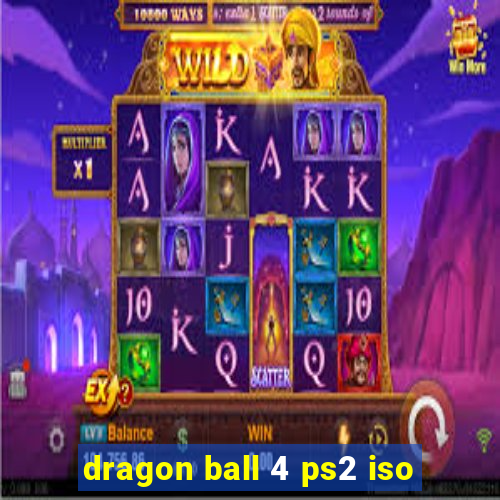 dragon ball 4 ps2 iso