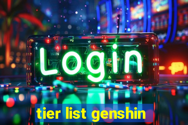 tier list genshin