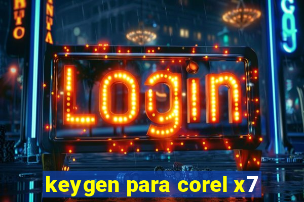 keygen para corel x7