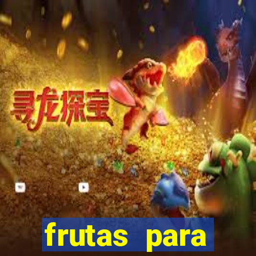 frutas para imprimir e recortar