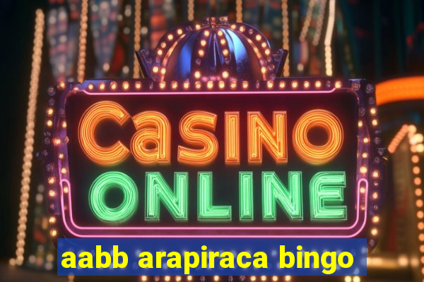 aabb arapiraca bingo