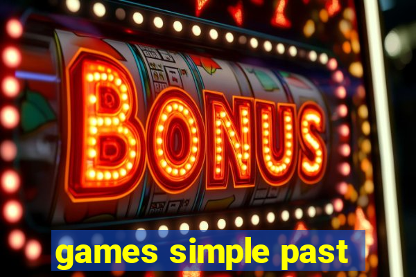 games simple past