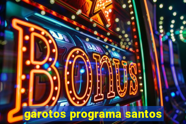 garotos programa santos