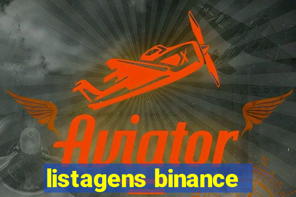 listagens binance