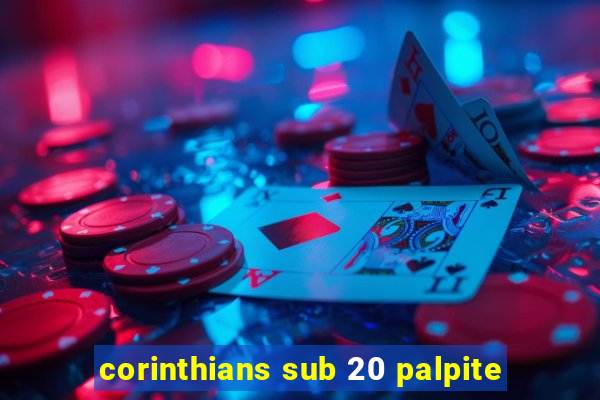 corinthians sub 20 palpite