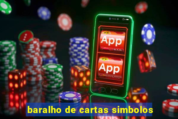 baralho de cartas simbolos