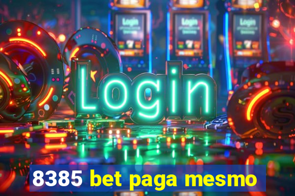 8385 bet paga mesmo