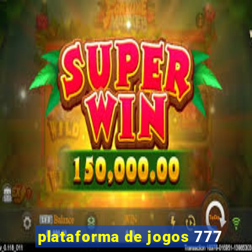 plataforma de jogos 777