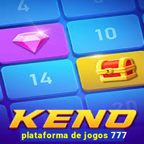 plataforma de jogos 777