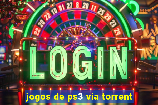 jogos de ps3 via torrent