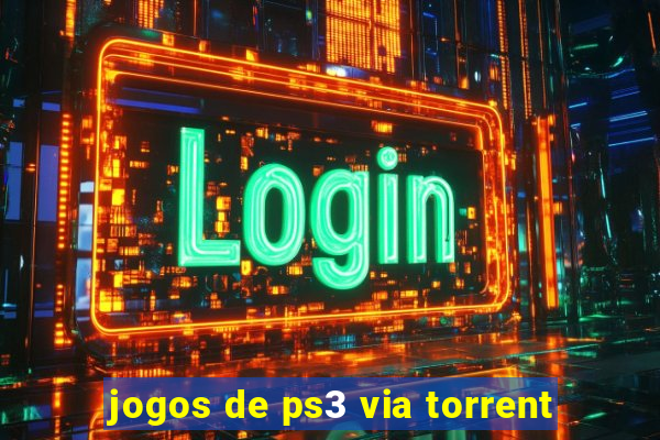 jogos de ps3 via torrent