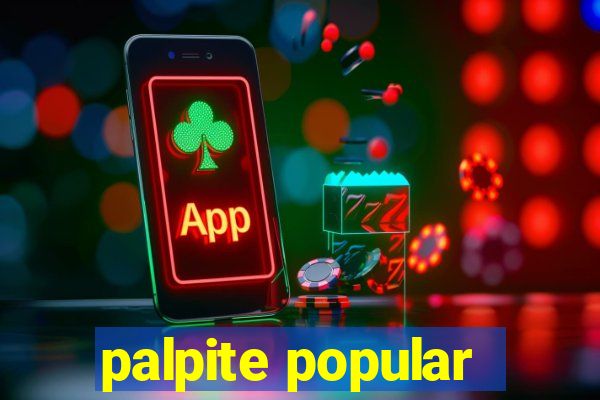 palpite popular