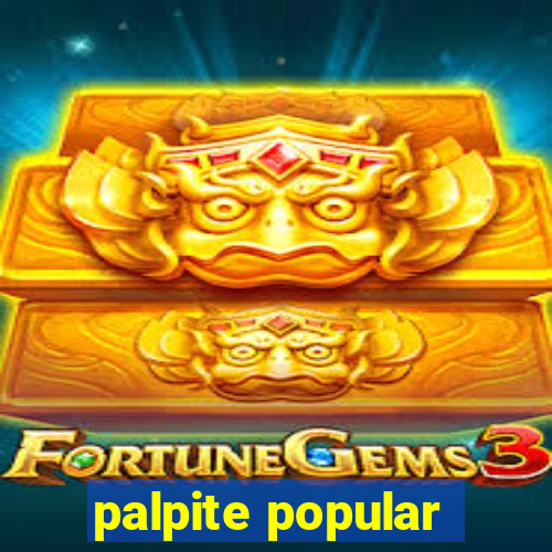 palpite popular