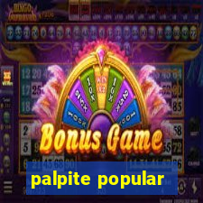 palpite popular