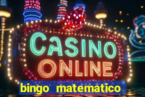 bingo matematico para ensino medio