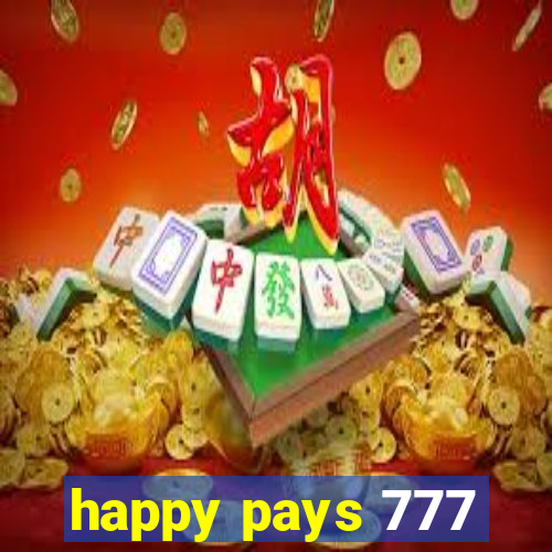 happy pays 777