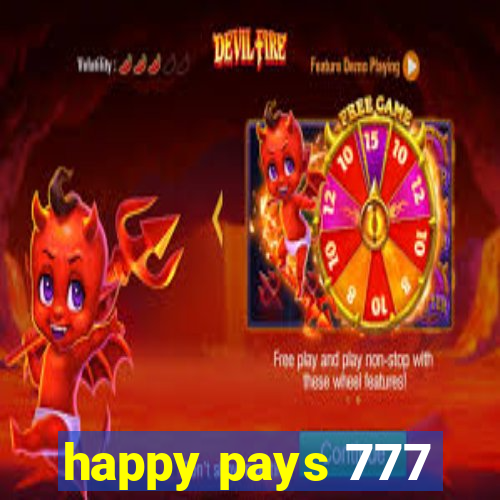 happy pays 777