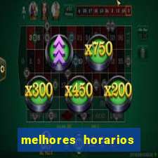 melhores horarios pagantes fortune tiger