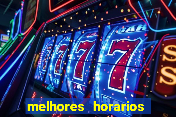 melhores horarios pagantes fortune tiger