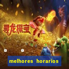 melhores horarios pagantes fortune tiger