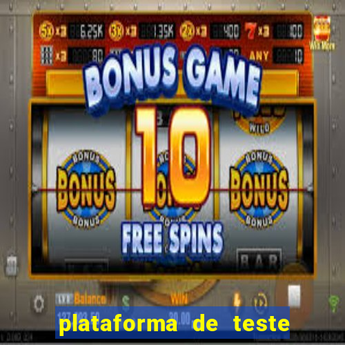 plataforma de teste de jogos pg