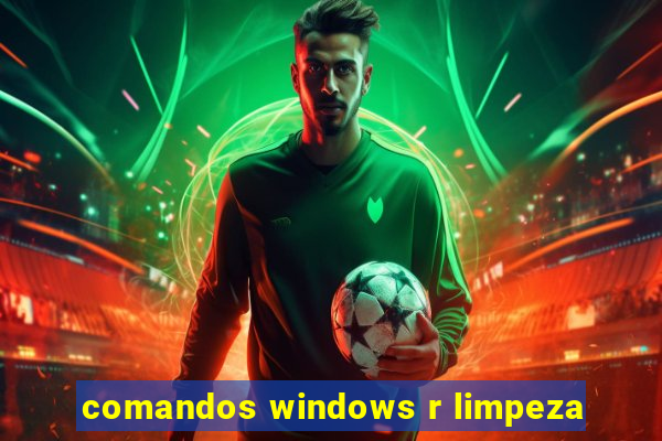 comandos windows r limpeza